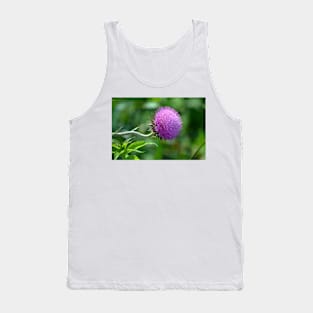 Purple Prairie Plant Tank Top